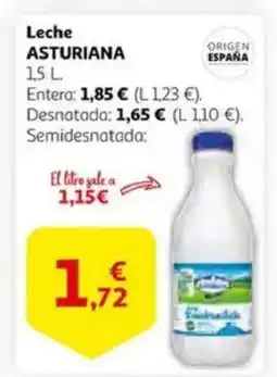 Alcampo ASTURIANA Leche oferta