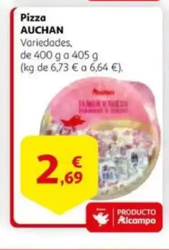 Alcampo AUCHAN Pizza oferta