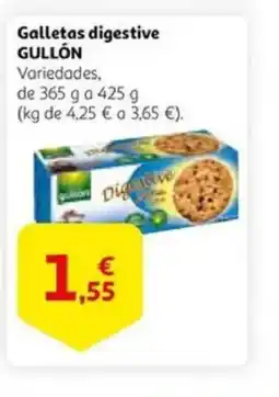Alcampo GULLÓN Galletas digestive oferta