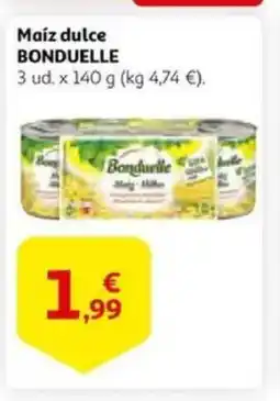 Alcampo BONDUELLE Maíz dulce oferta