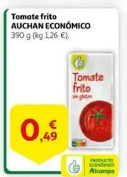 Alcampo AUCHAN ECONÓMICO Tomate frito oferta