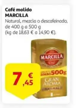 Alcampo MARCILLA Café molido oferta