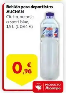 Alcampo AUCHAN Bebida para deportistas oferta