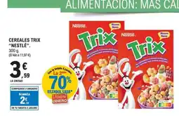 E.Leclerc NESTLÉ Cereales trix oferta