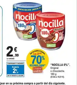 E.Leclerc NOCILLA 0% oferta