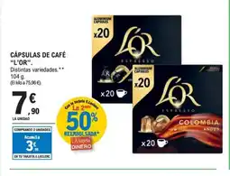 E.Leclerc L'OR Cápsulas de café oferta