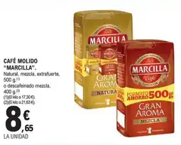 E.Leclerc MARCILLA Café molido oferta