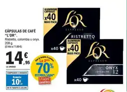 E.Leclerc L'OR Cápsulas de café oferta