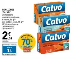 E.Leclerc CALVO Mejillones oferta