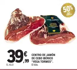 E.Leclerc VEGA TORMES Centro de jamón de cebo ibérico oferta