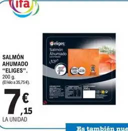 E.Leclerc ELIGES Salmón ahumado oferta