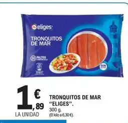 E.Leclerc ELIGES Tronquitos de mar oferta