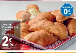 E.Leclerc Croissant de mantequilla oferta
