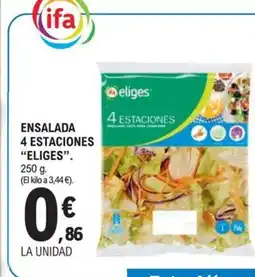 E.Leclerc ELIGES Ensalada 4 estaciones oferta