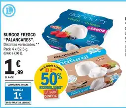 E.Leclerc PALANCARES Burgos fresco oferta