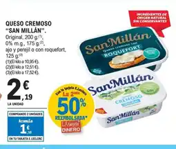 E.Leclerc SAN MILLÁN Queso creniso oferta