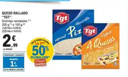 E.Leclerc TGT Queso rallado oferta