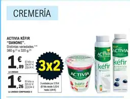 E.Leclerc DANONE Activia kefir oferta