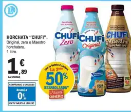 E.Leclerc CHUFI Horchata oferta