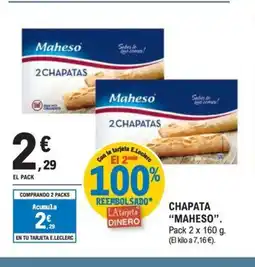 E.Leclerc MAHESO Chapata oferta