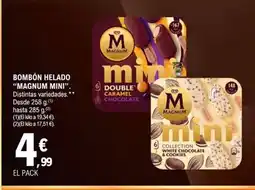 E.Leclerc MAGNUM MINI Bombón helado oferta