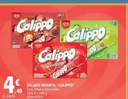 E.Leclerc CALIPPO Helado infantil oferta