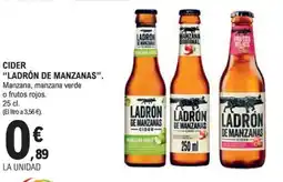 E.Leclerc LADRÓN DE MANZANAS Cider oferta