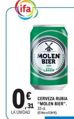 E.Leclerc MOLEN BIER Cerveza rubia oferta