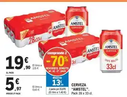 E.Leclerc AMSTEL Cerveza oferta
