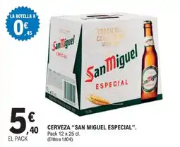 E.Leclerc SAN MIGUEL ESPECIAL Cerveza oferta