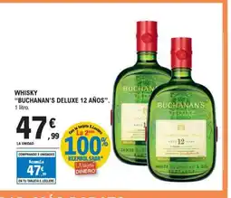 E.Leclerc BUCHANAN'S DELUXE 12 AÑOS Whisky oferta