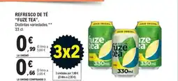 E.Leclerc FUZE TEA Refresco de té oferta