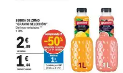E.Leclerc GRANINI SELECCIÓN Bebida de zumo oferta