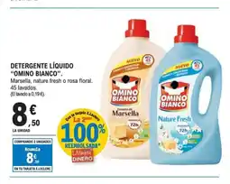 E.Leclerc OMINO BIANCO Detergente liquido oferta