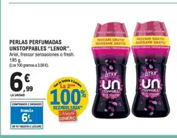 E.Leclerc LENOR Perlas perfumadas unstoppables oferta