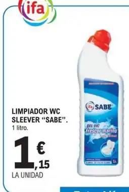 E.Leclerc SABE Limpiador wc sleever oferta