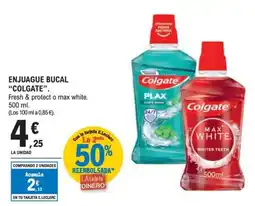 E.Leclerc COLGATE Enjuage bucal oferta