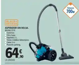 E.Leclerc Aspirador sin bolsa oferta