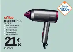 E.Leclerc SOLAC Secador de pelo oferta