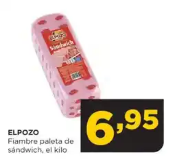 Alimerka ELPOZO Fiambre paleta de sándwich oferta