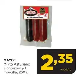 Alimerka MAYBE Mixto Asturiano 2 chorizos y 1 morcilla oferta