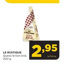 Alimerka LE RUSTIQUE Queso le bon brie oferta