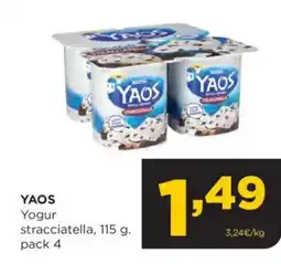 Alimerka YAOS Yogur stracciatella oferta