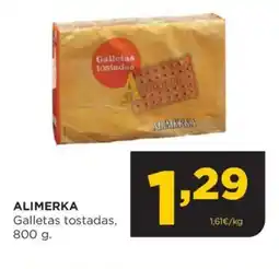 Alimerka ALIMERKA Galletas tostadas oferta