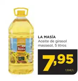 Alimerka LA MASÍA Aceite de girasol masiasol oferta