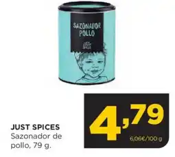 Alimerka JUST SPICES Sazonador de pollo oferta