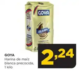 Alimerka GOYA Harina de maíz blanca precocida oferta