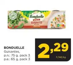 Alimerka BONDUELLE Guisantes oferta
