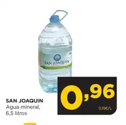 Alimerka SAN JOAQUIN Agua mineral oferta