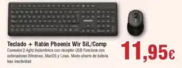 Hiper FROIZ Teclado + Ratón Phoenix Wir SiL/Comp oferta